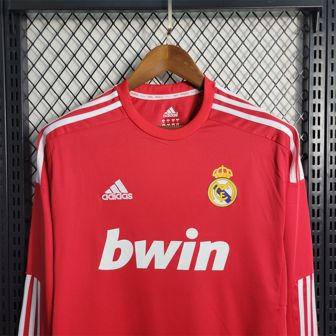 Real Madrid 11/12 Long Sleeve Away Kit