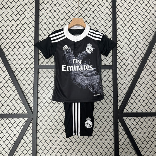 14/15 Kids Retro Real Madrid Second Away Kit
