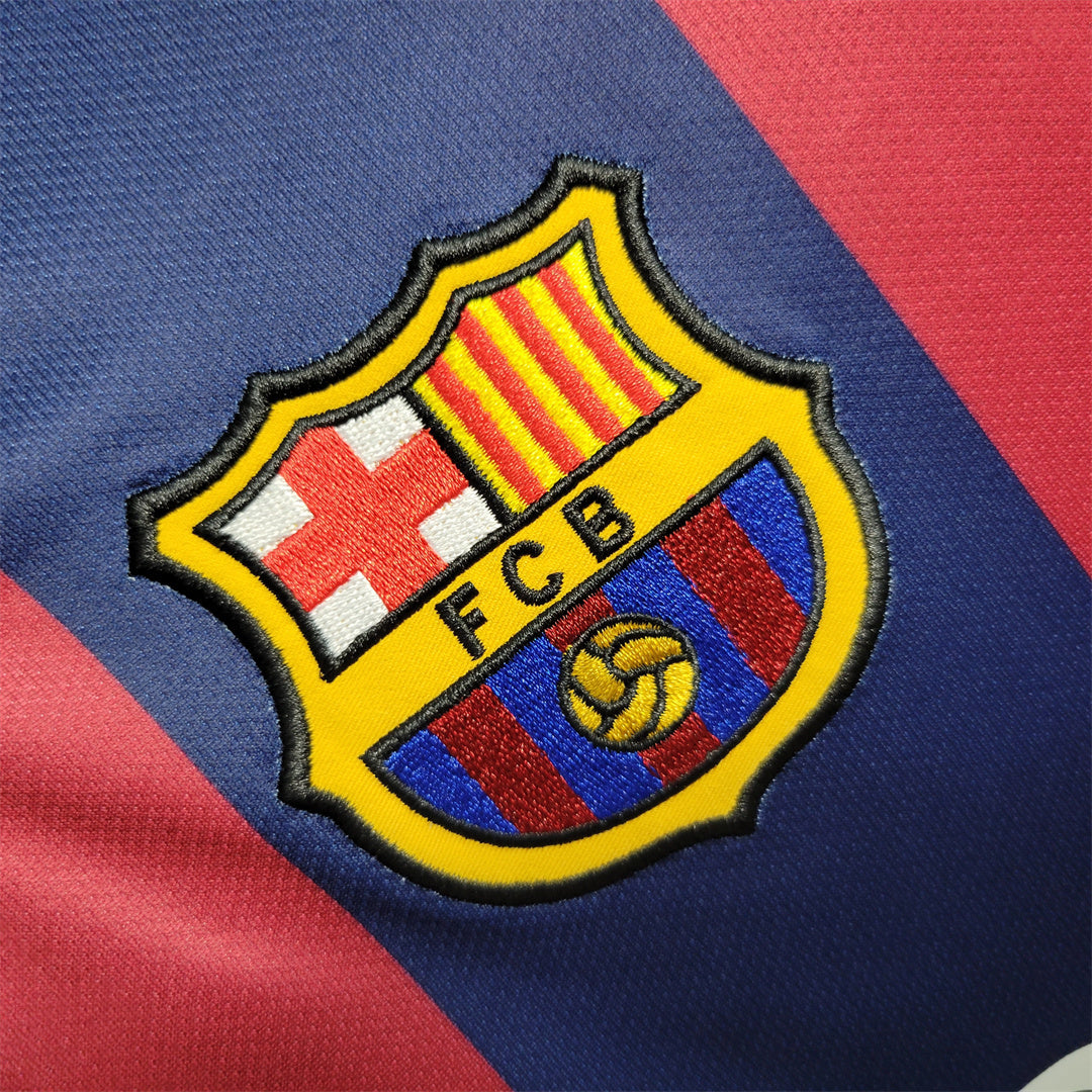Barcelona 14/15 Long Sleeve Home Kit
