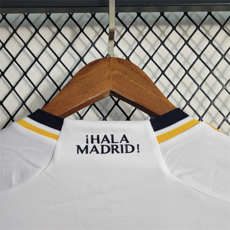 Real Madrid 23/24 Long Sleeve Home Kit