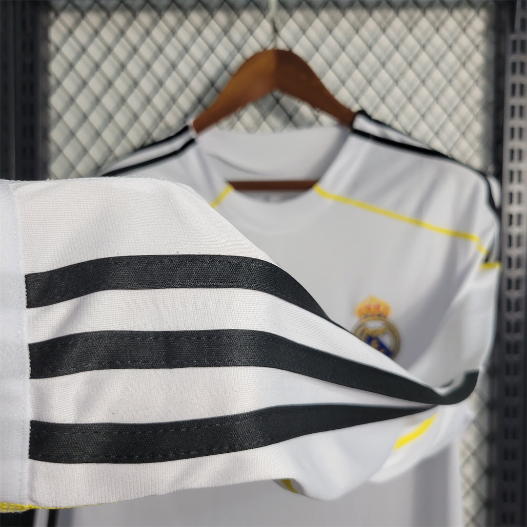 Real Madrid 09/10 Long Sleeve Home Kit