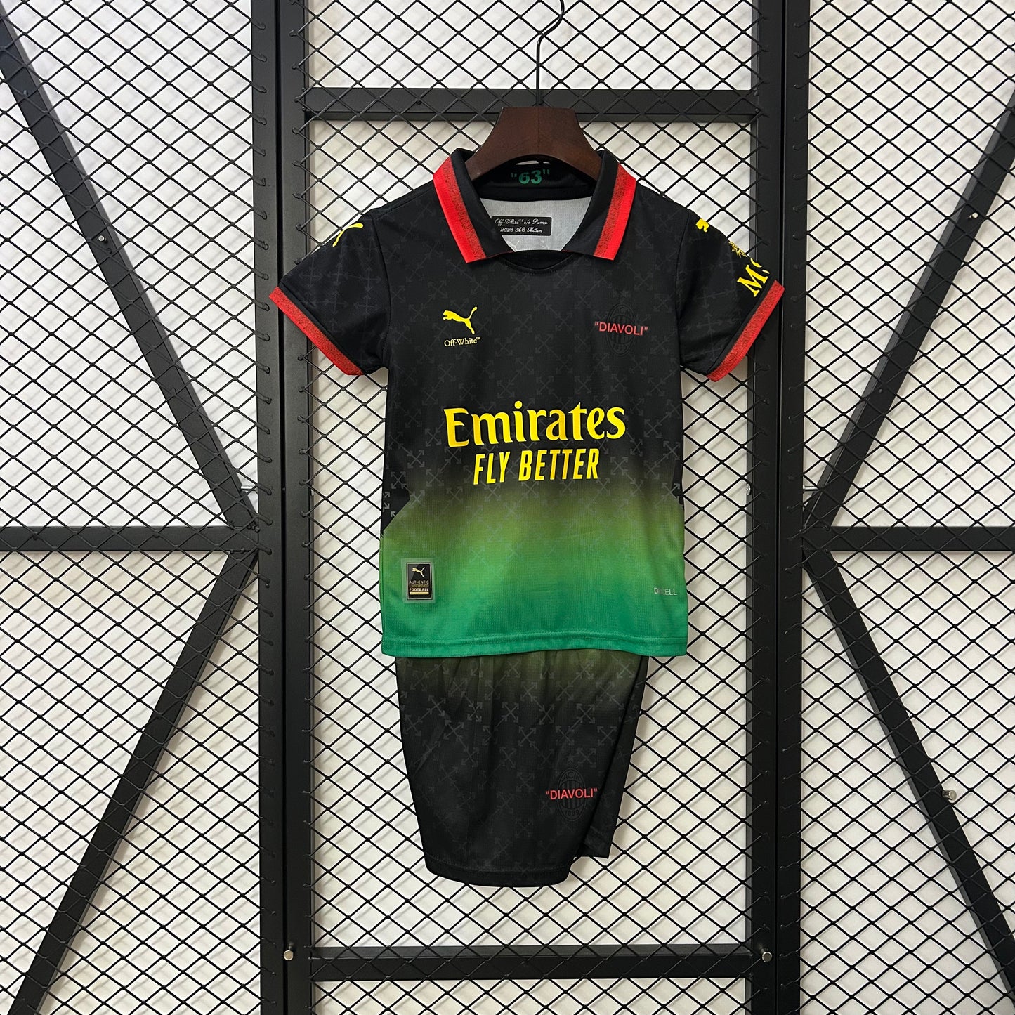 24/25 Kids AC Milan Co-Branded Edition Kit