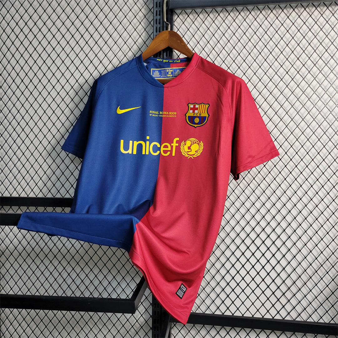 Retro Barcelona 08/09 Home Kit