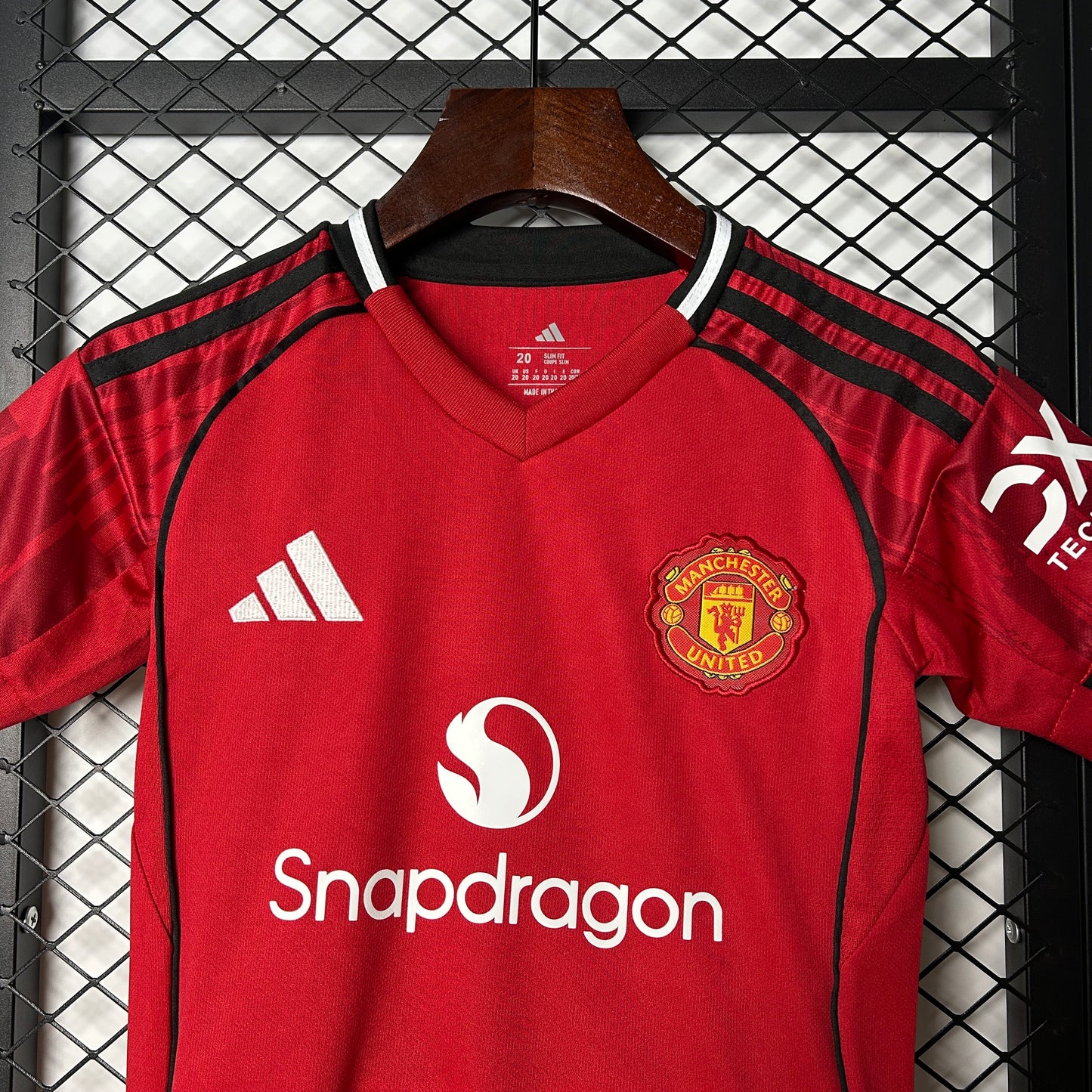 25/26 Kids Manchester United Home Kit