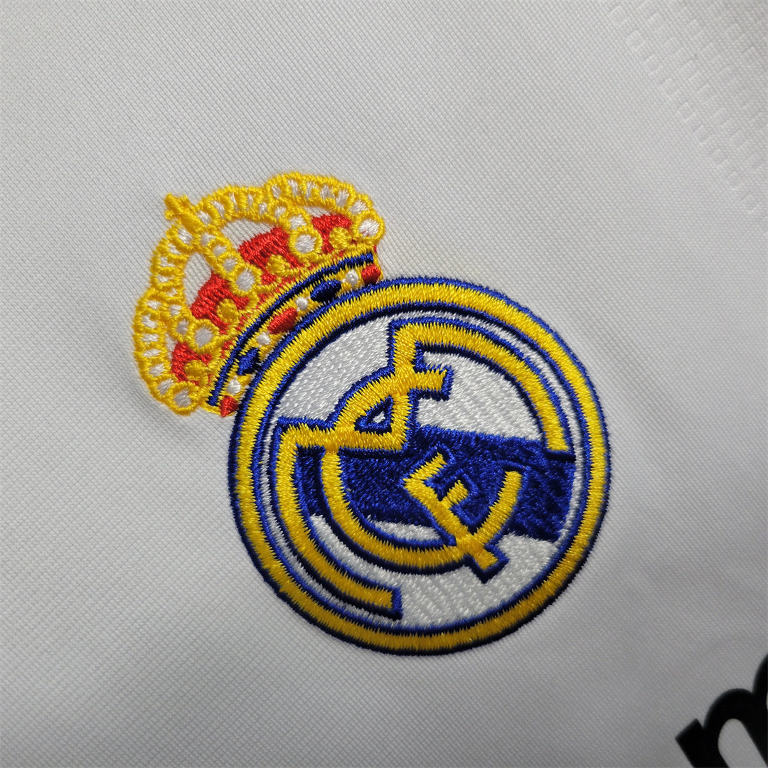 Real Madrid 09/10 Long Sleeve Home Kit