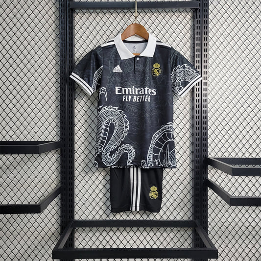 Kids Real Madrid “Black Dragon” Special Kit
