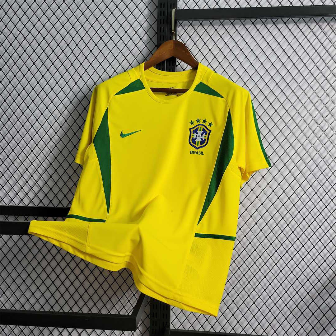Brazil 2002 Retro Home Kit