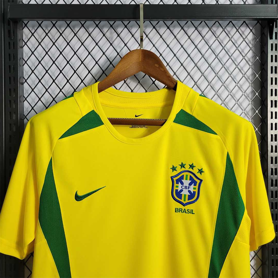Brazil 2002 Retro Home Kit