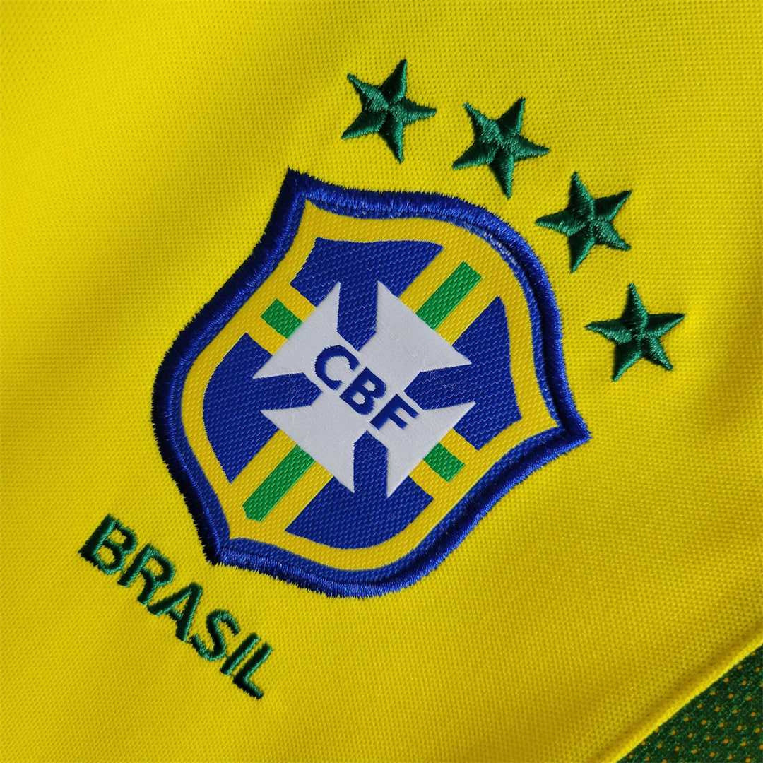Brazil 2002 Retro Home Kit