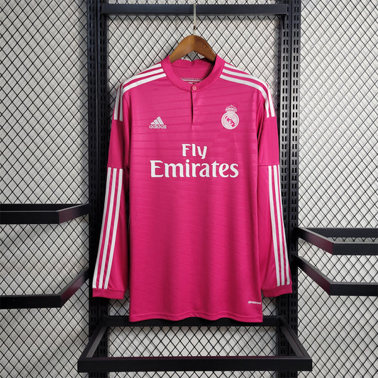 Real Madrid 14/15 Long Sleeve Away Kit