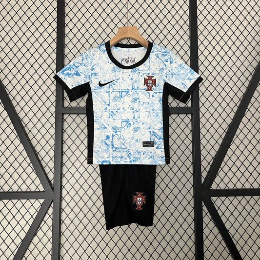 24/25 Kids Portugal Away Kit