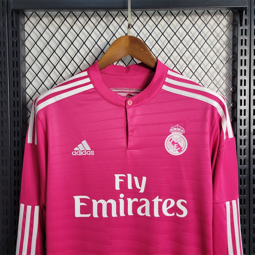 Real Madrid 14/15 Long Sleeve Away Kit