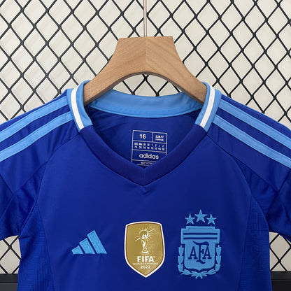 24/25 Kids Argentina Away Kit