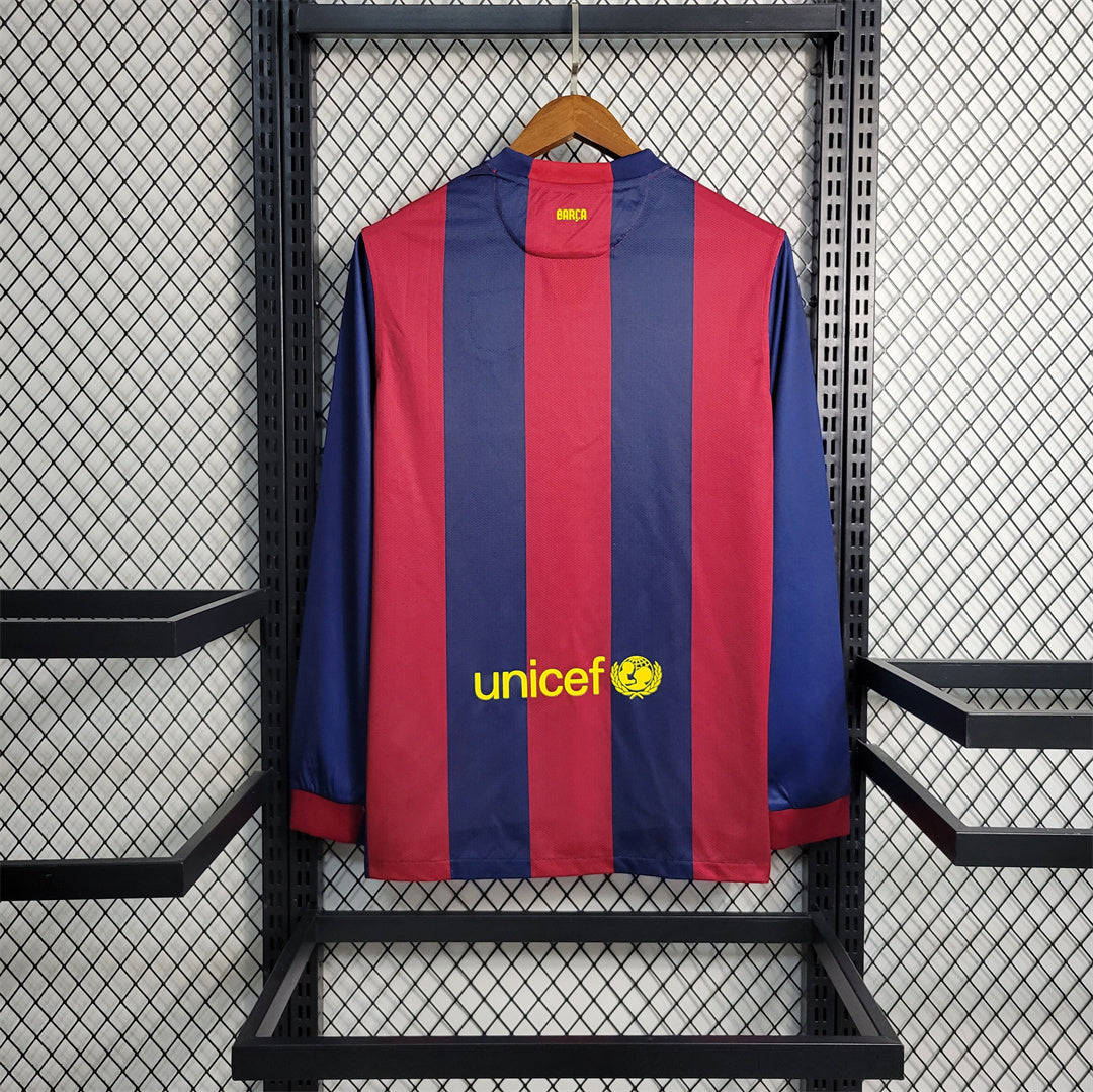 Barcelona 14/15 Long Sleeve Home Kit
