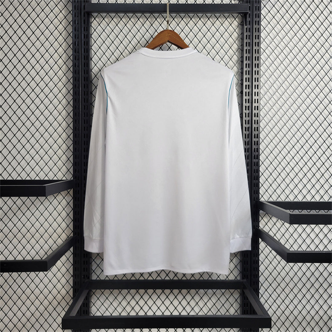 Real Madrid 17/18 Long Sleeve Home Kit