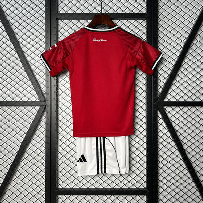 25/26 Kids Manchester United Home Kit