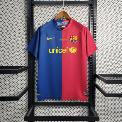 Retro Barcelona 08/09 Home Kit
