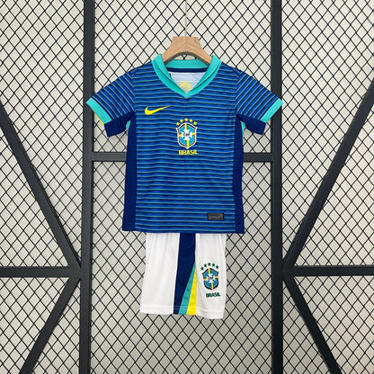 24/25 Kids Brazil Away Kit