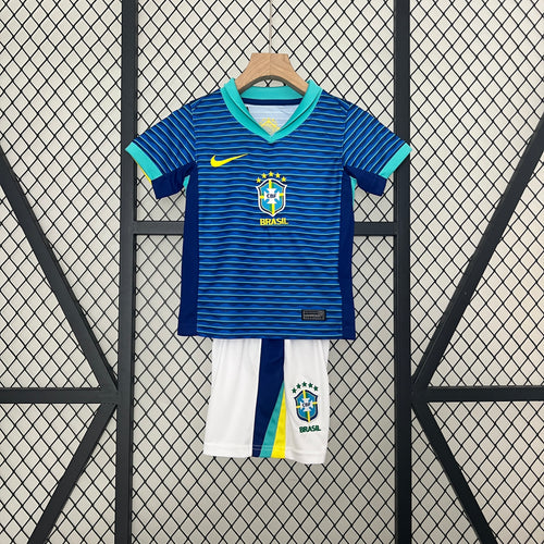 24/25 Kids Brazil Away Kit