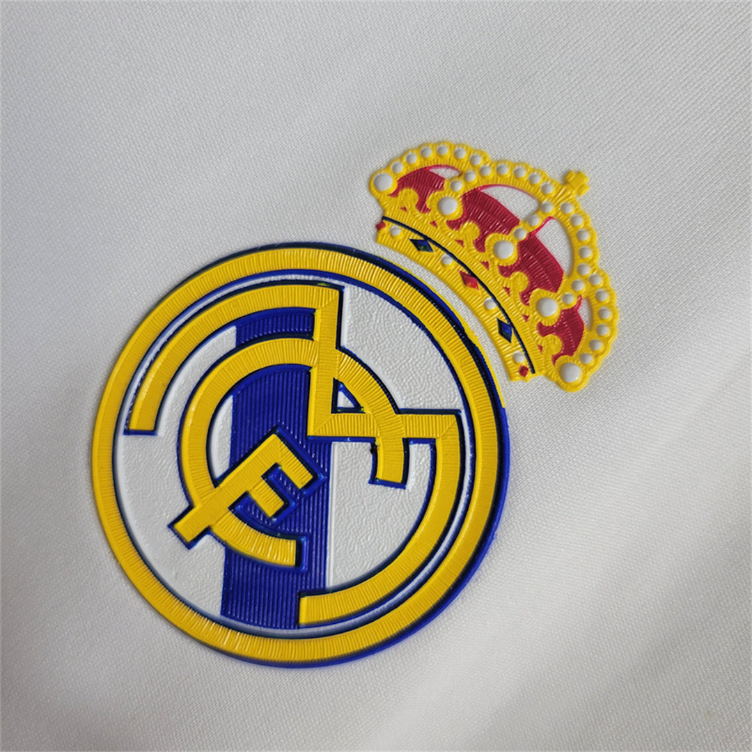 Real Madrid 11/12 Long Sleeve Home Kit