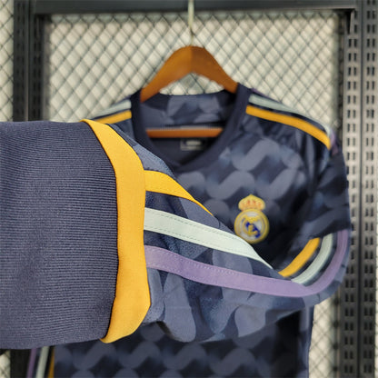 Real Madrid 23/24 Long Sleeve Away Kit
