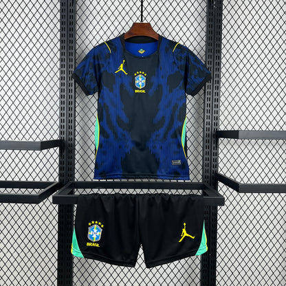 2026 Brazil Away Kids Kit