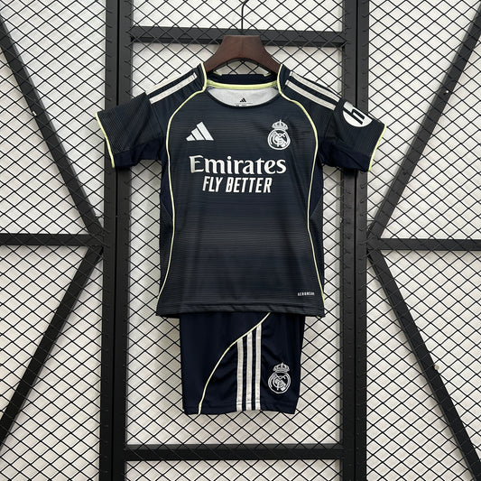 25/26 Kids Real Madrid away Kit