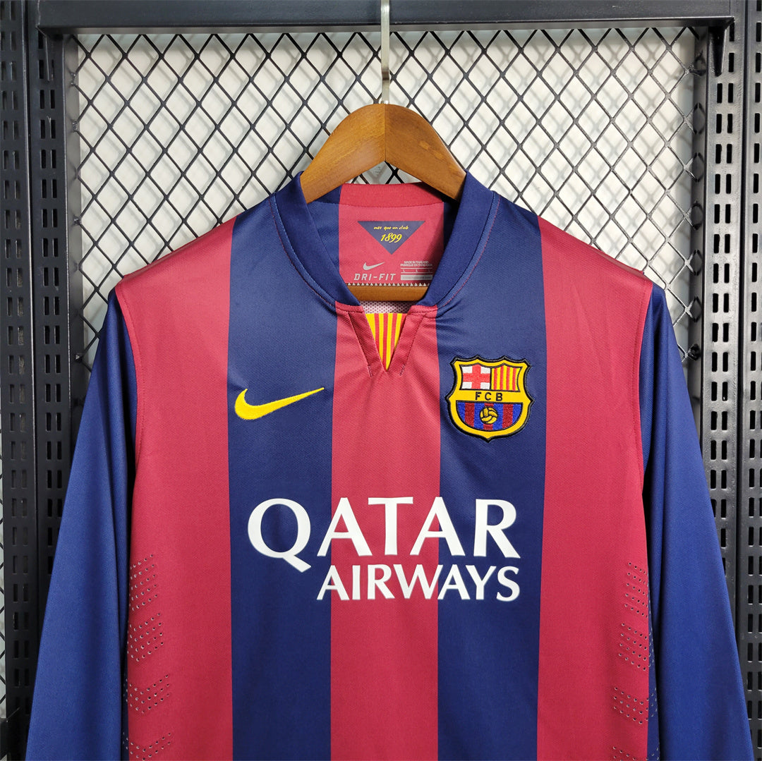Barcelona 14/15 Long Sleeve Home Kit