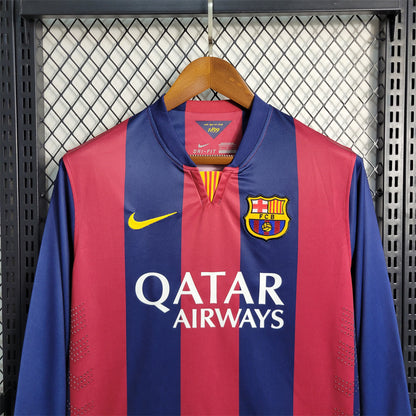 Barcelona 14/15 Long Sleeve Home Kit