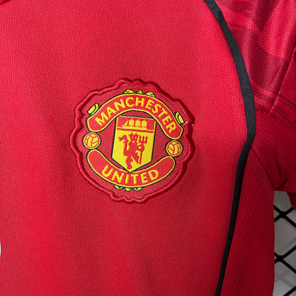 25/26 Kids Manchester United Home Kit