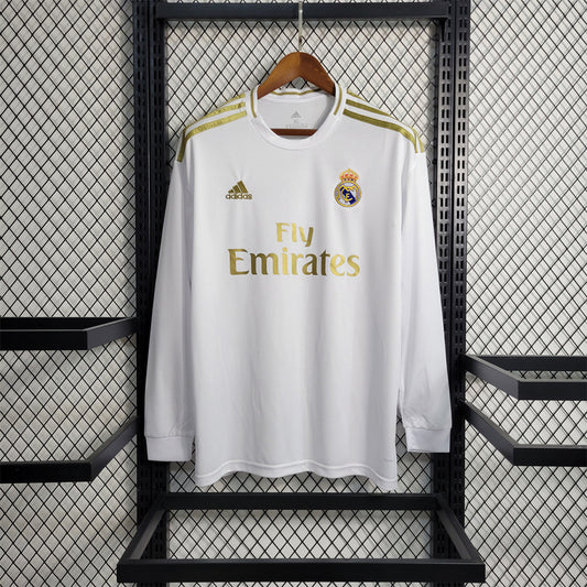 Real Madrid 19/20 Long Sleeve Home Kit
