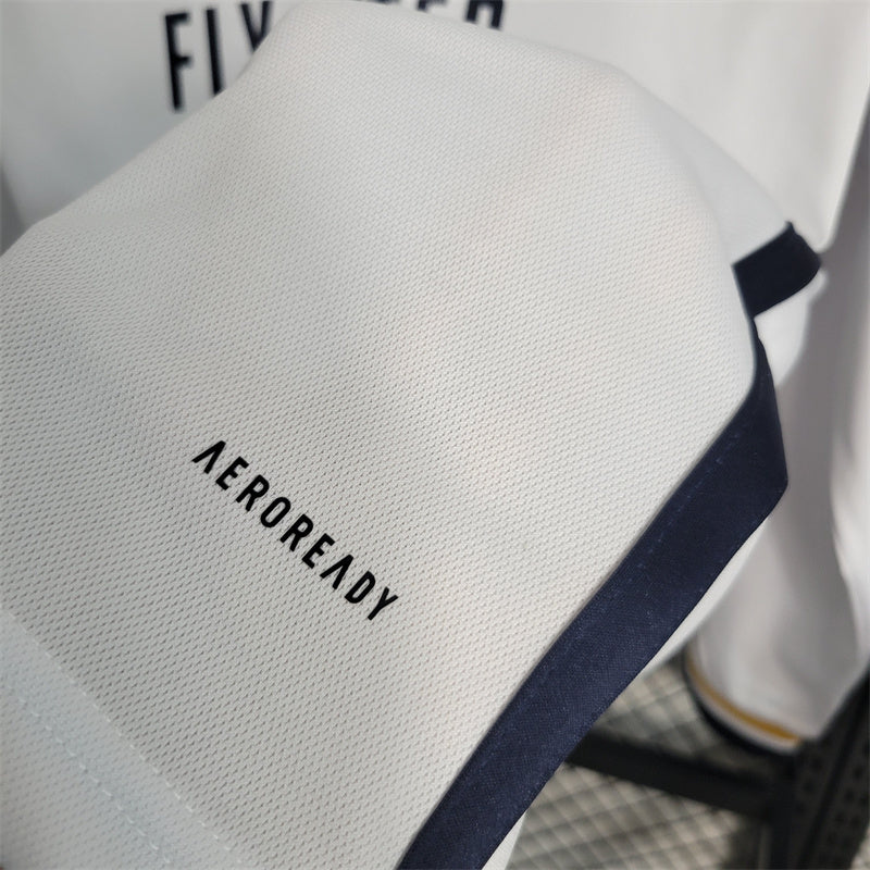 Real Madrid 23/24 Long Sleeve Home Kit
