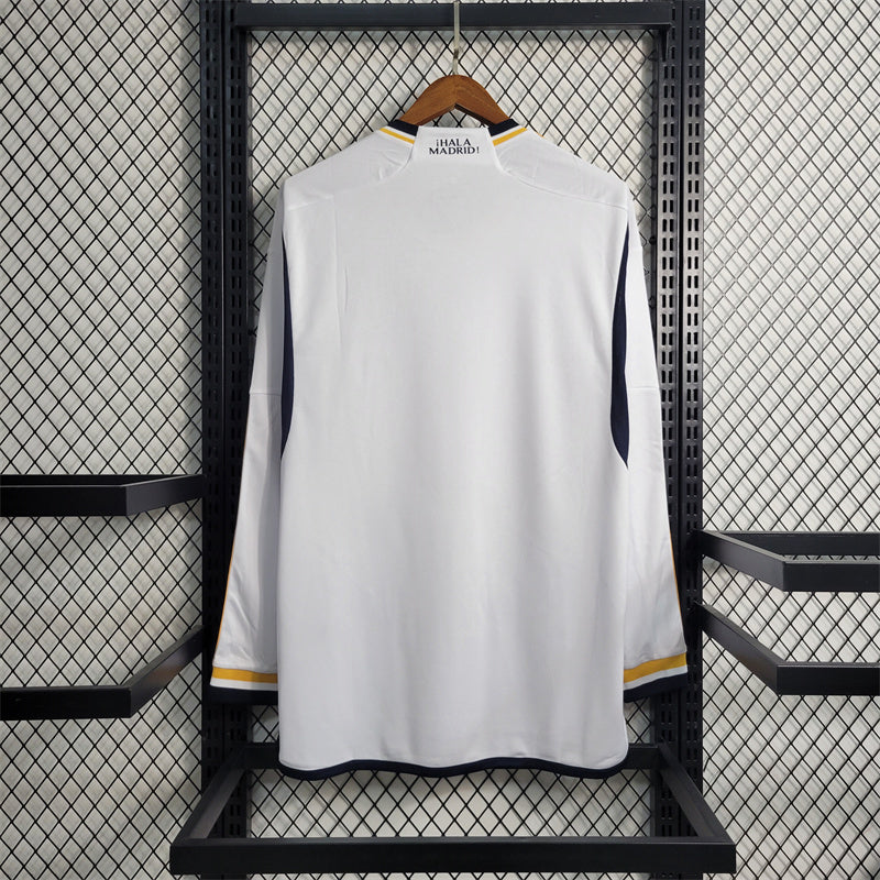Real Madrid 23/24 Long Sleeve Home Kit