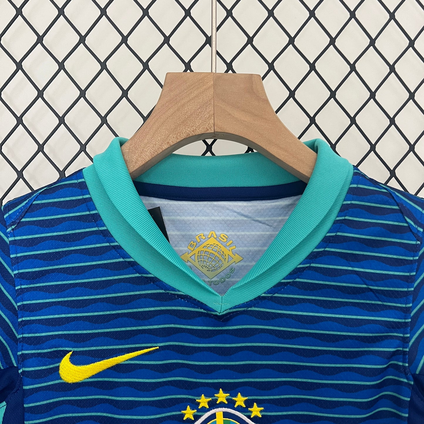24/25 Kids Brazil Away Kit
