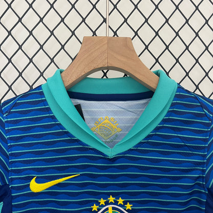 24/25 Kids Brazil Away Kit