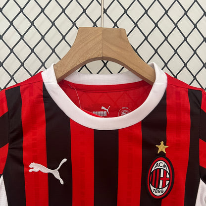 24/25 Kids AC Milan Home Kit