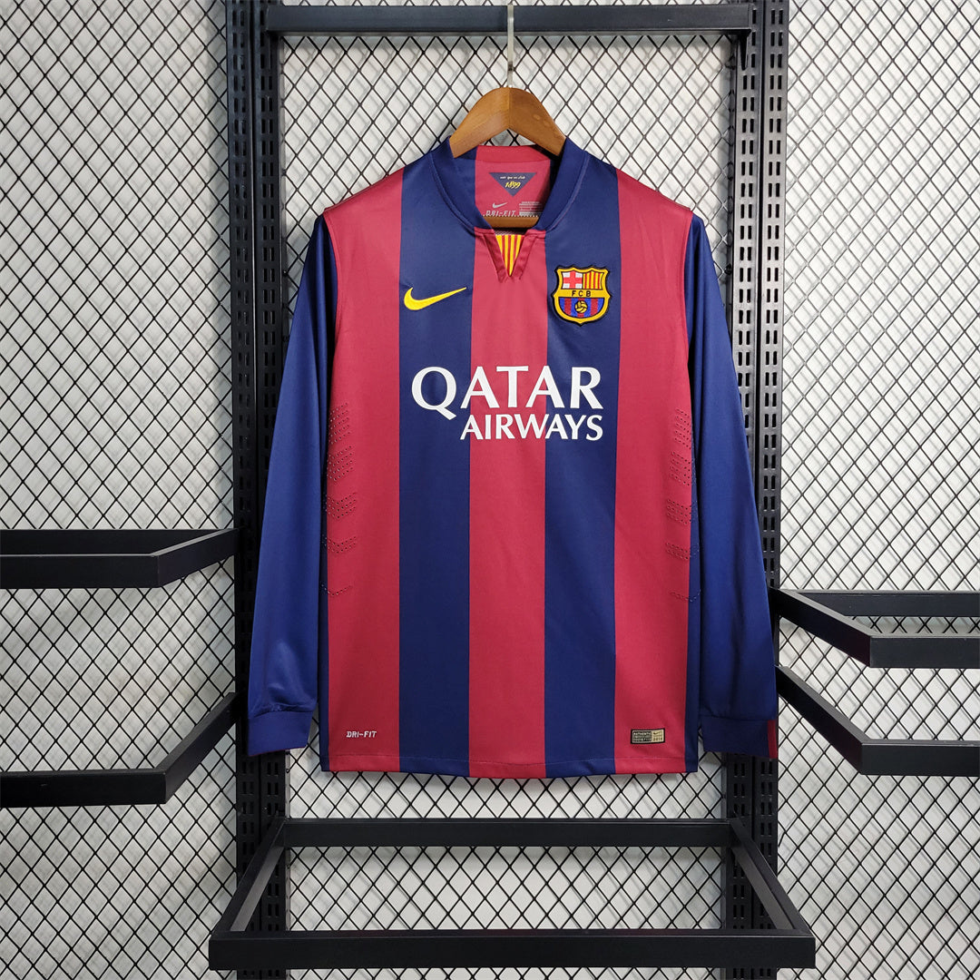 Barcelona 14/15 Long Sleeve Home Kit