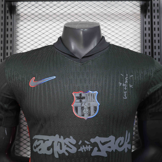 Barcelona x Travis Scott Black Kit