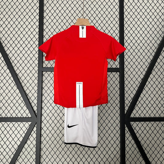 07/08 Retro Manchester United Home Kids