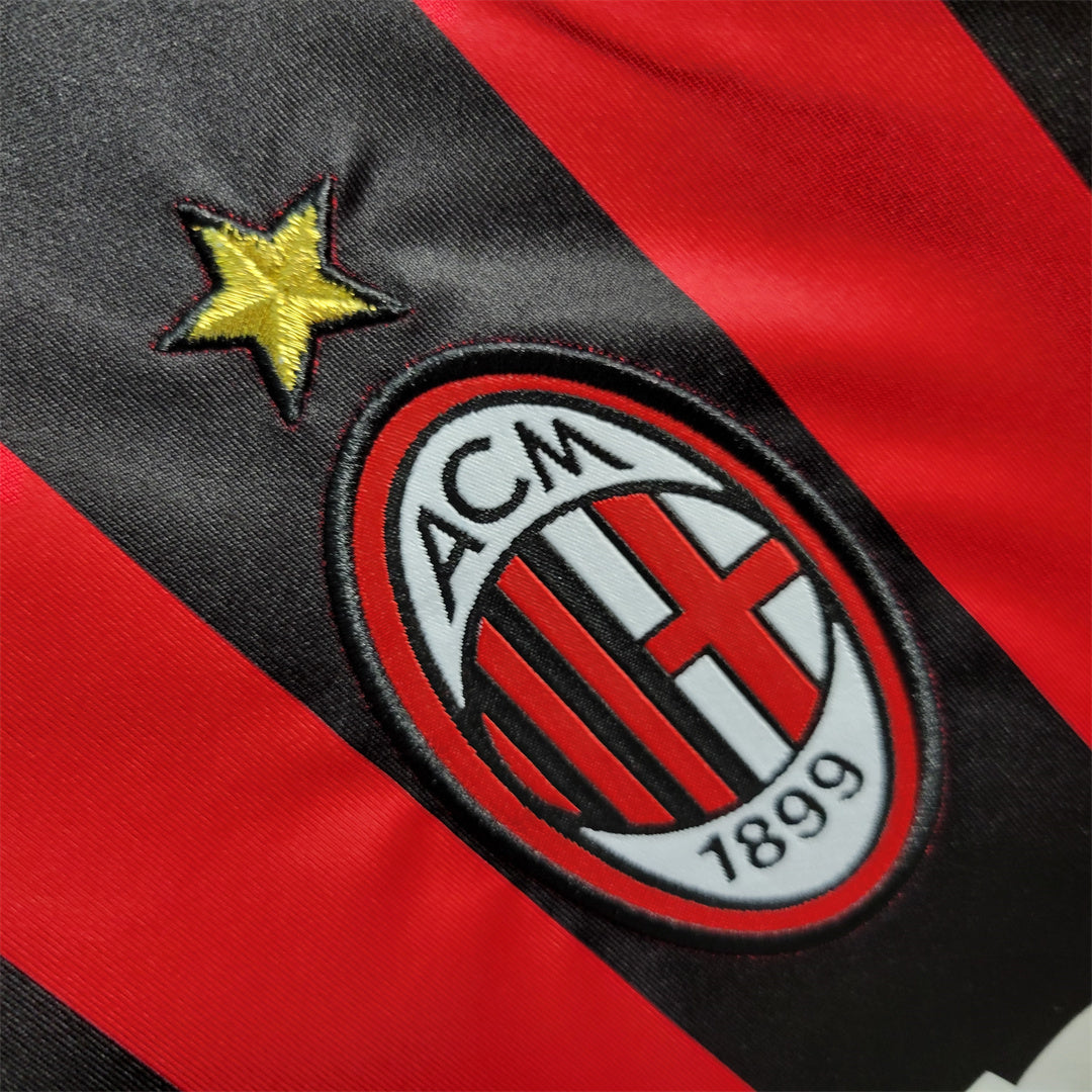 AC Milan 06/07 Long Sleeve Home Kit