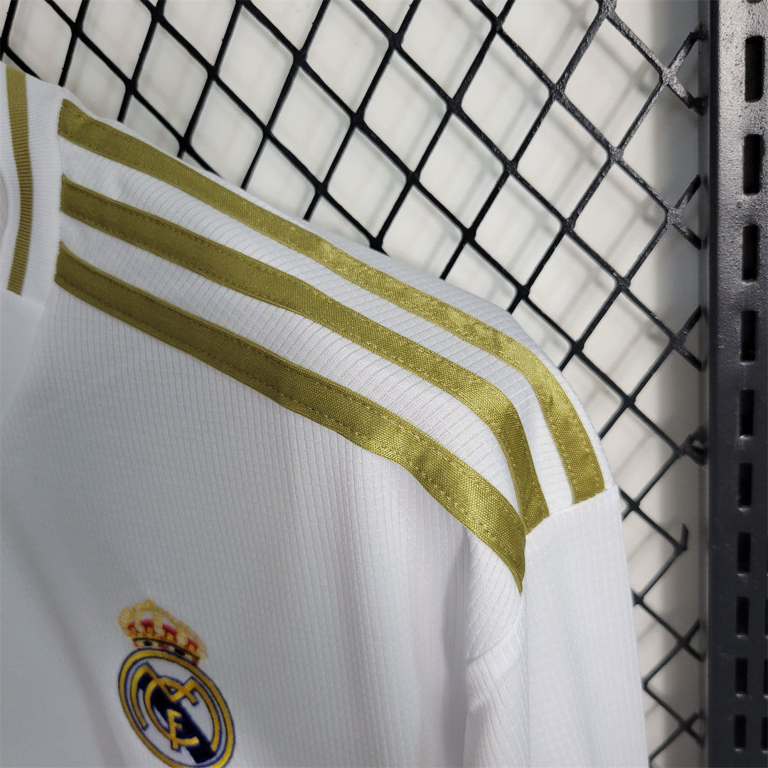 Real Madrid 19/20 Long Sleeve Home Kit