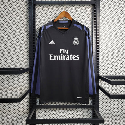 Real Madrid 16/17 Long Sleeve Away Kit