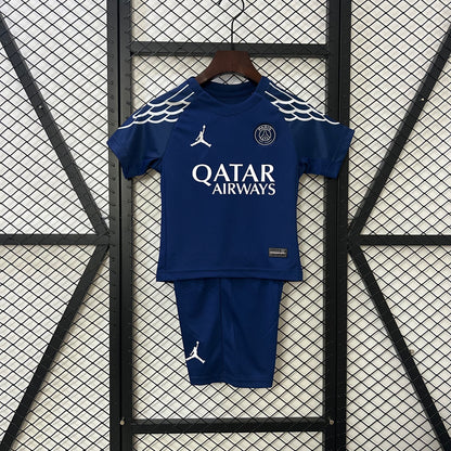 25/26 Kids PSG third away Kit