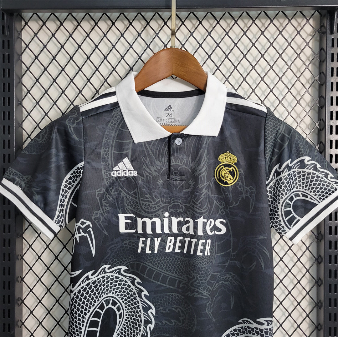 Kids Real Madrid “Black Dragon” Special Kit