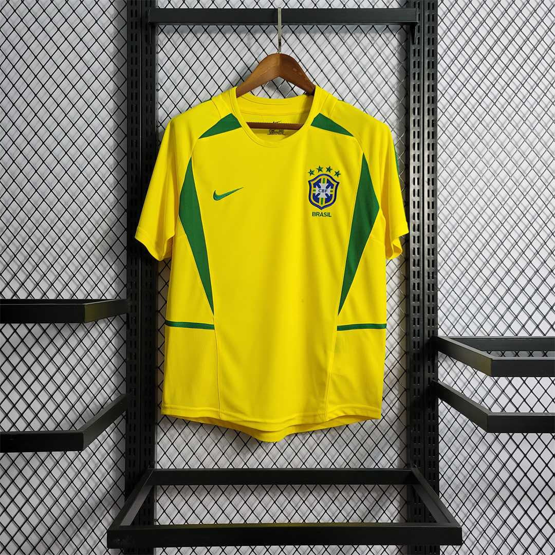 Brazil 2002 Retro Home Kit