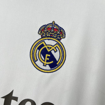 Real Madrid 25/26 Long Sleeve Home Kit