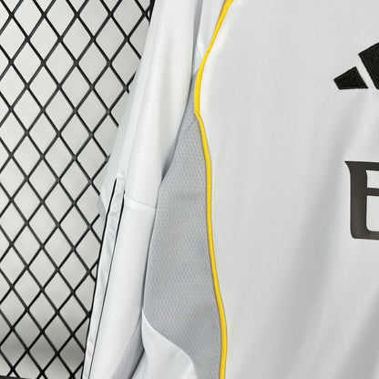 Real Madrid 25/26 Long Sleeve Home Kit